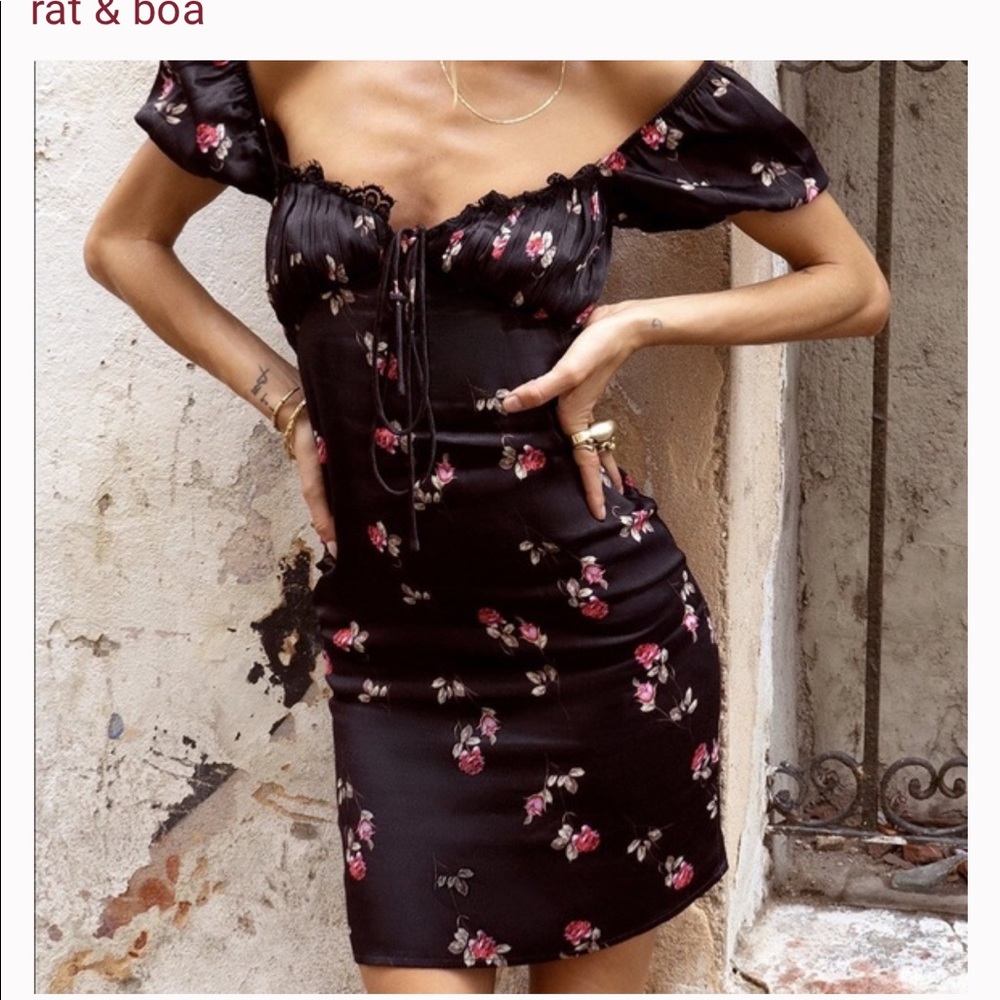 Rat & Boa Josefina  floral mini dress!!!